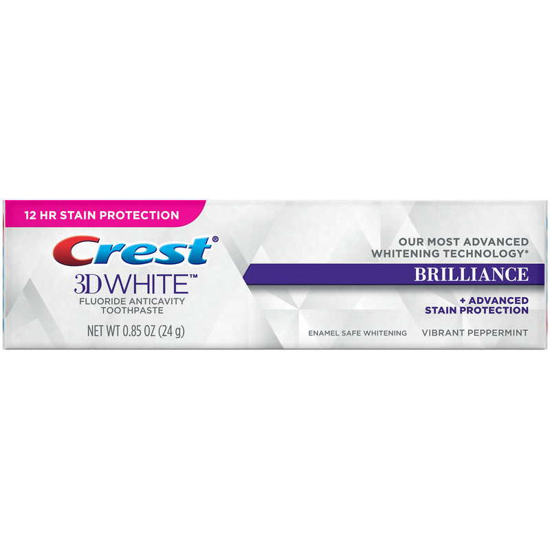Crest 3D White Brilliance Peppermint, 0.85 oz
