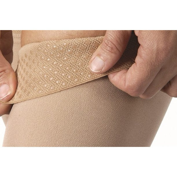 Jobst Ultrasheer Thigh High 15-20 Closed Toe Dot