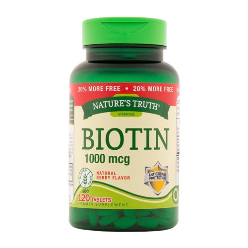Nature's Truth Biotin 1000 mcg 120 tabletas