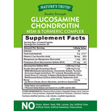 Nature's Truth Double Strength Glucosamine Chondroitin MSM Complex Caplets