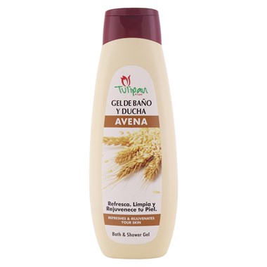 Tulipan de España Gel de ducha de avena 750 ml