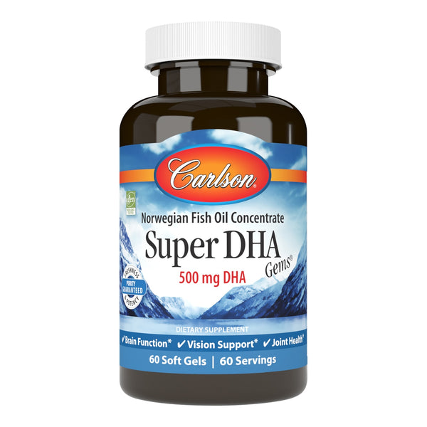 Carlson Super Dha Gems Softgels 500Mg
