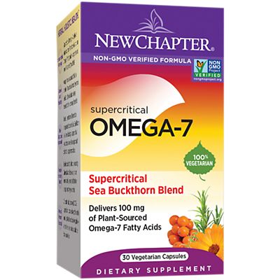 New Chapter Supercritical Omega 7 with Sea Buckthorn 30 Vegetable Capsules