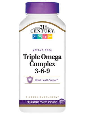 Complejo Triple Omega del siglo XXI 3-6-9 90 Softgels