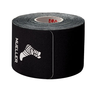 Mueller Kinesiology Tape Pre-Cut Roll Black