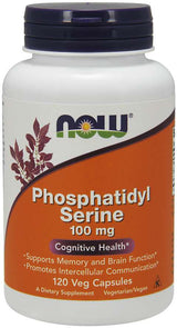 Now Phosphatidyl Serine 100mg