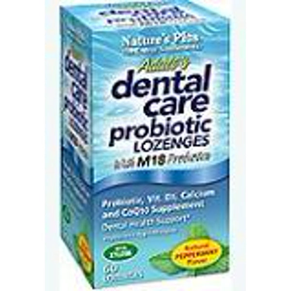Nature's Plus Adult's Dental Care Probiotic 60 Lozenges
