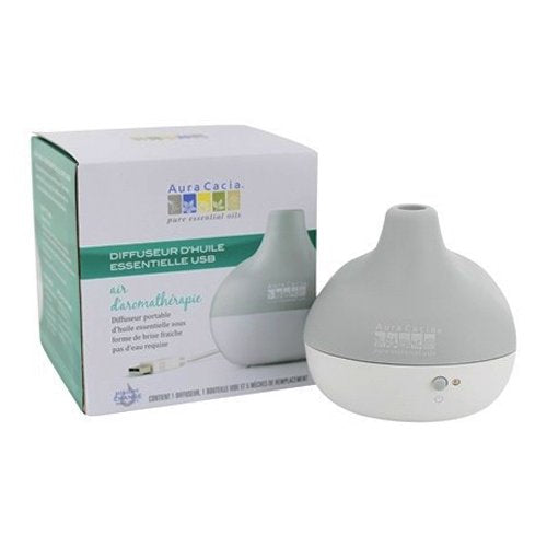 Aura Cacia Aromatherapy Air USB Room Diffuser 1 Ea