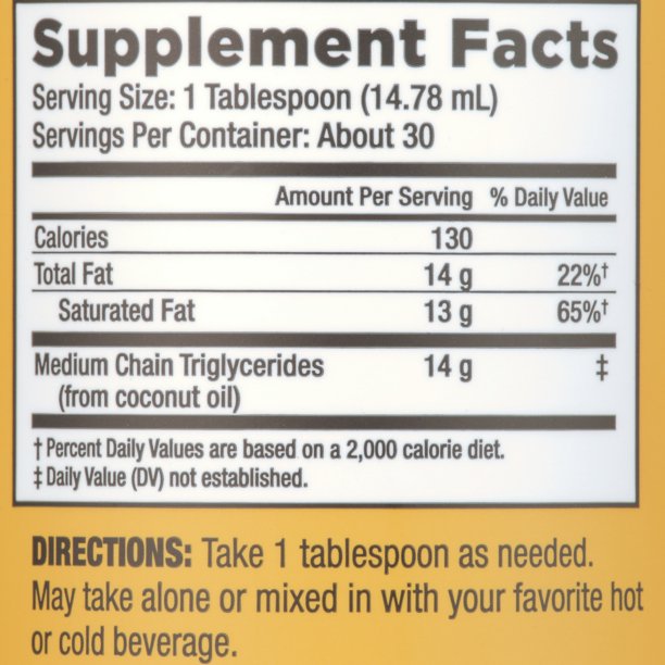 Keto Science Ketogenic MCT Oil 15 oz