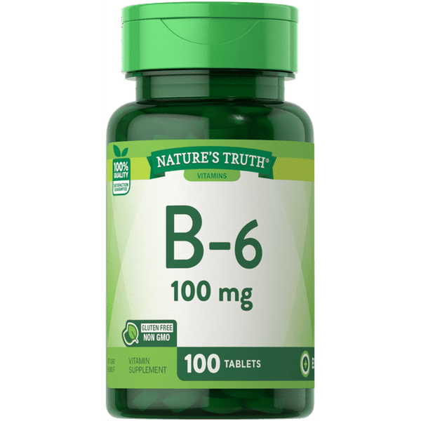 Nature's Truth Vitamina B-6 100mg 100 tabletas