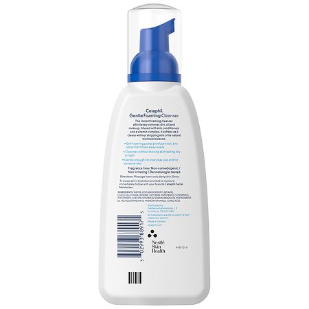 Cetaphil Gentle Foaming Cleanser 8oz