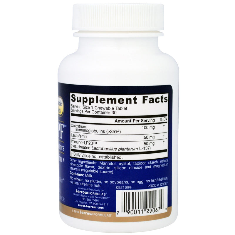 Jarrow Formulas Immune PF Chewable Tablets
