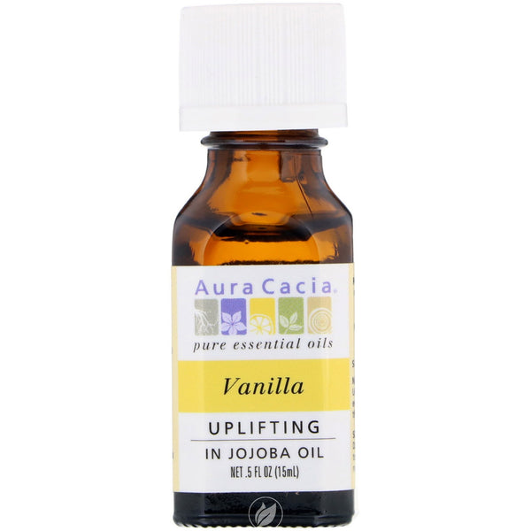 Aura Cacia Essential Oil Vanilla 0.5 Ounce