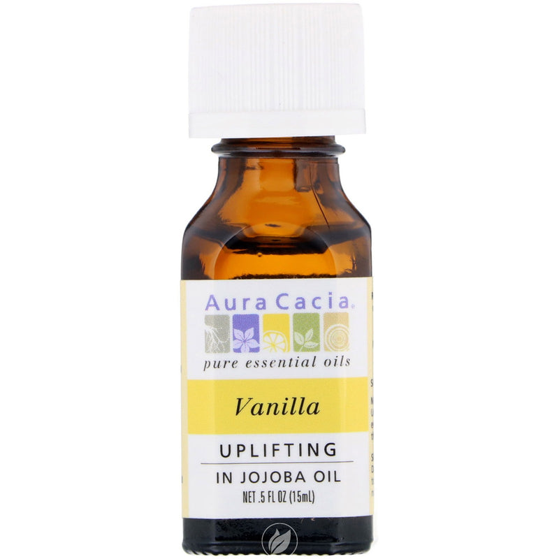 Aura Cacia Essential Oil Vanilla 0.5 Ounce