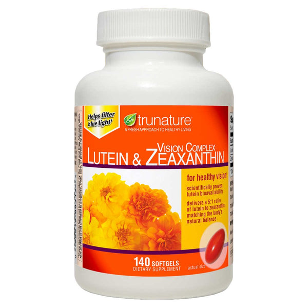 Trunature Lutein y Zeaxanthin Softgels