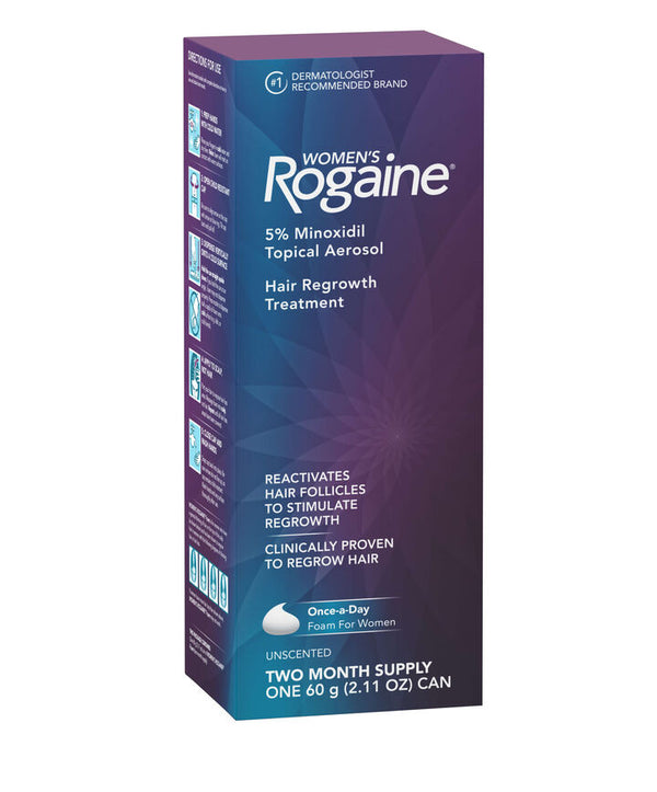 Espuma sin perfume de Rogaine Women 5% Minoxidil