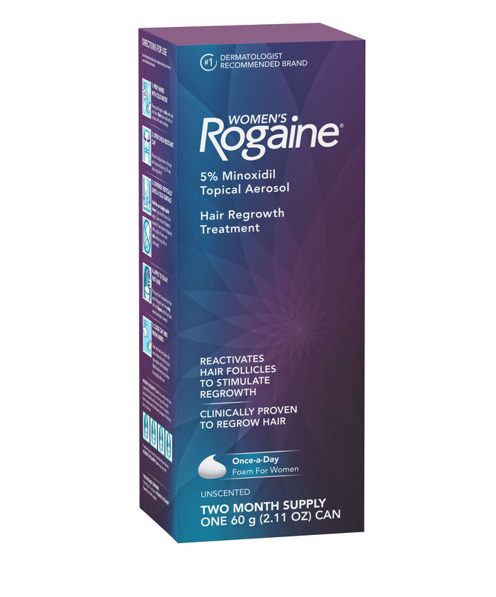 Espuma sin perfume de Rogaine Women 5% Minoxidil