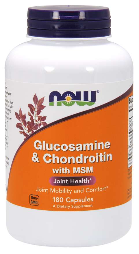 Now Glucosamine & Chondroitin MSM 90 Caps