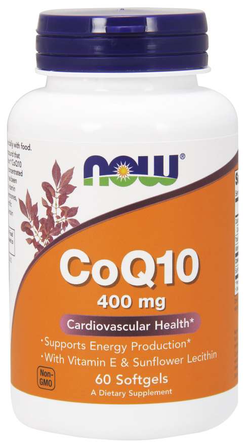 Now Coq10 400mg 30 Softgels