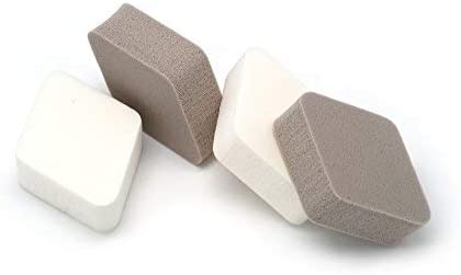 Basicare Diamond Foundation Wedges Sponge 1043 4ct