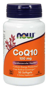 Now Coq10 100mg 150 Softgels