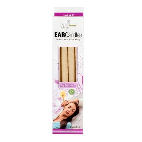 Las velas de oído natural de Wally (4 velas)