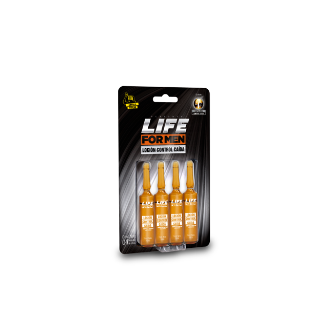 Placenta Life for Men Hair Loss Control Ampoules with Capillisil