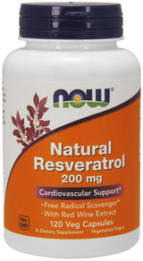 Ahora resveratrol natural 200mg