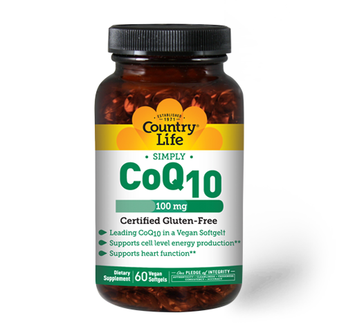 Vegan CoQ10 100 mg 60 Vegetable Softgels
