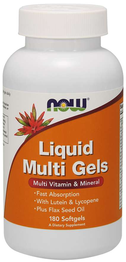 Now Liquid Multi Softgels 180 ct