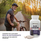 Natuvitz cápsulas de vegetales de saúco negro