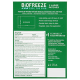 Biofreeze enfriar los parches de dolor 5 pcs