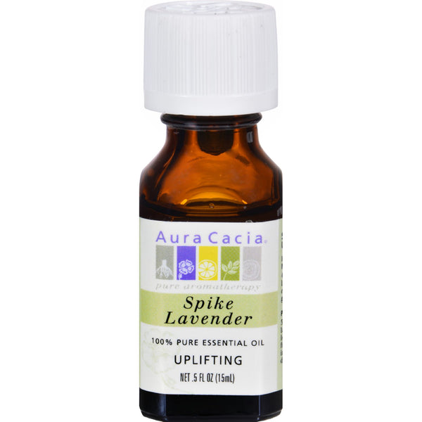 Aura Cacia Essential Oil Spike Lavender 0.5 Ounce