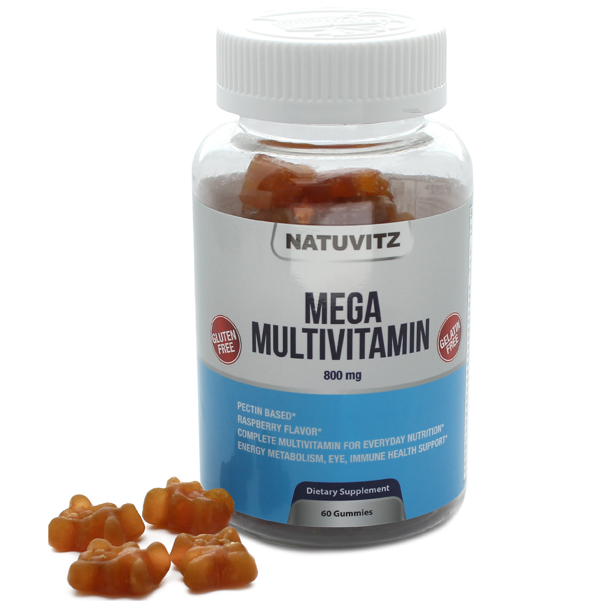Natuvitz mega multivitamin gummies