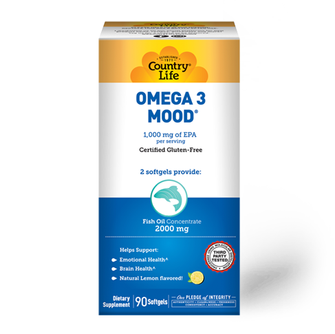 Country Life Omega 3 Mood 90 Softgels