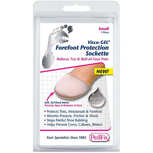 PediFix Visco GEL¨ Forefoot Protection Sockette Small