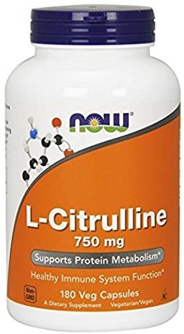 Ahora l-citrulina 750 mg cápsulas