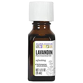 Aura Cacia Essential Oil Lavandin 0.5 Ounce