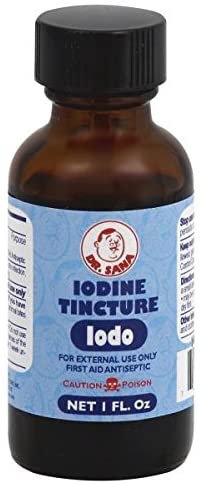 Iodine Tincture Iodo 1 fl oz