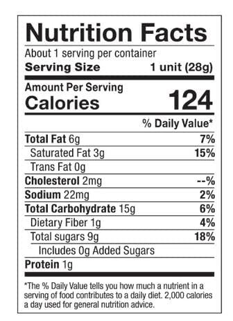 Deluxe Rice Cake Chocolate negro con caramelo 1oz