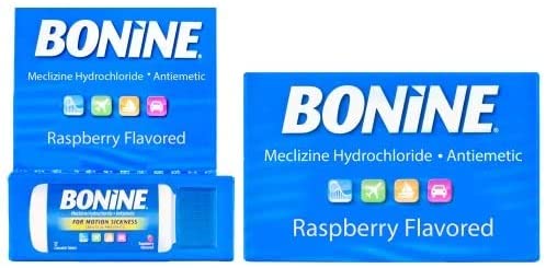 Bonine Motion Sickness Raspberry Chewables 16ct