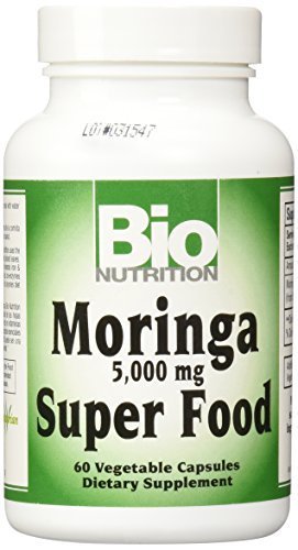 Bio Nutrición Moringa Super Food 5000 mg 60 Cápsulas vegetales