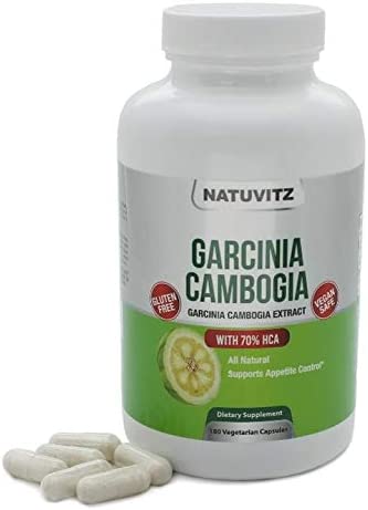 Natuvitz Garcinia Cambogia Extract Vegetarian Capsules