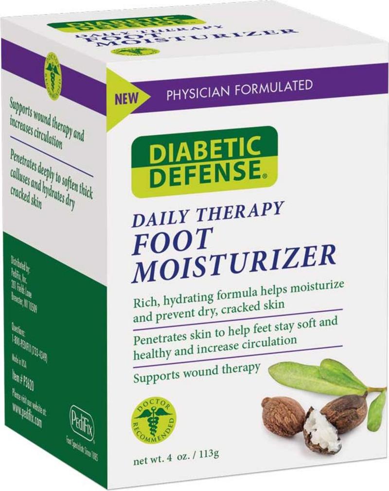 PediFix Diabetic Defense¨ Daily Therapy Foot Moisturizer 4 oz.