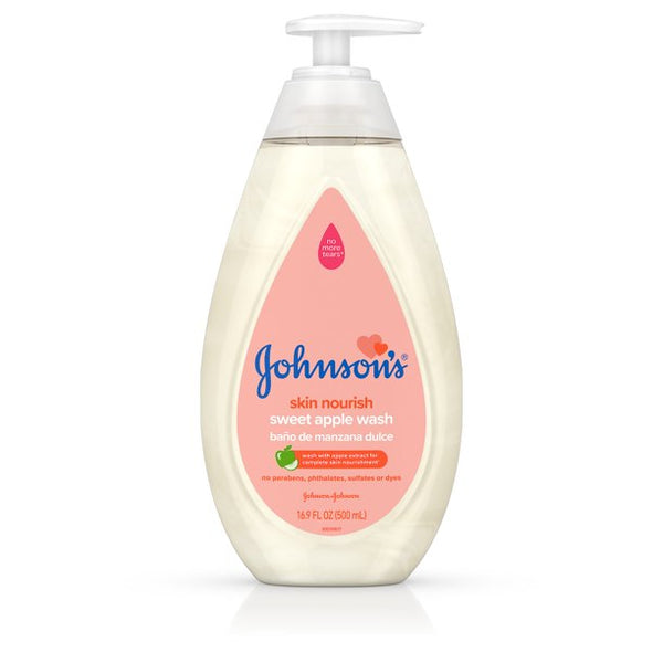 Johnsons skin nutry sweet manzana lavado 16.9 oz