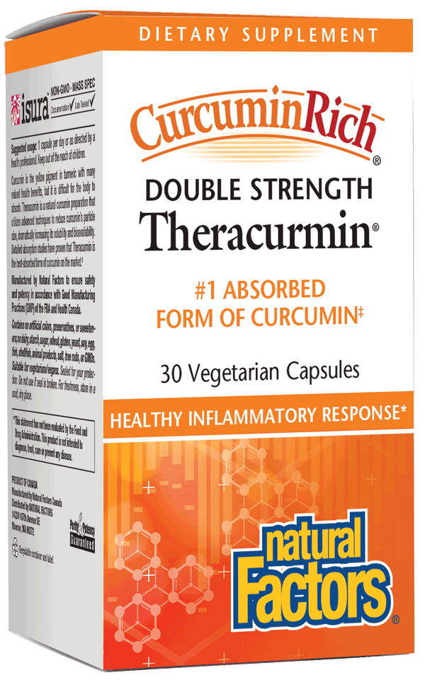 Natural Factors CurcuminRich Theracurmin Double Strength