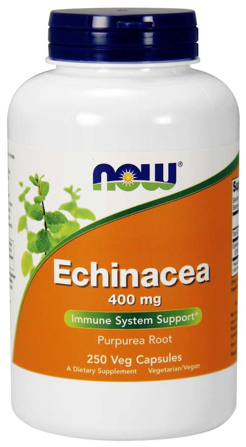 Ahora Echinacea 400mg 100 Cápsulas de vegetales