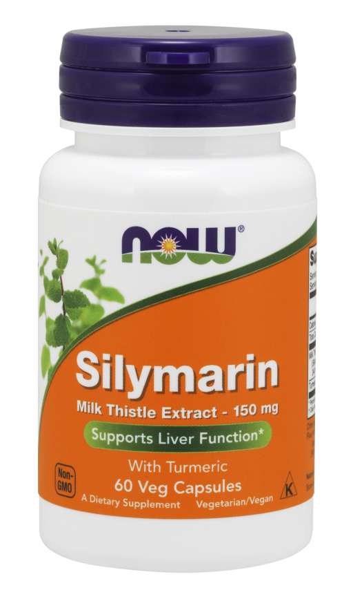 Now Silymarin 150mg 120 Vegetable Capsules
