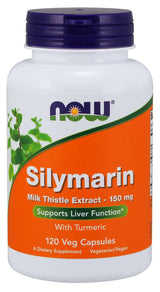 Now Silymarin 150mg 120 Vegetable Capsules