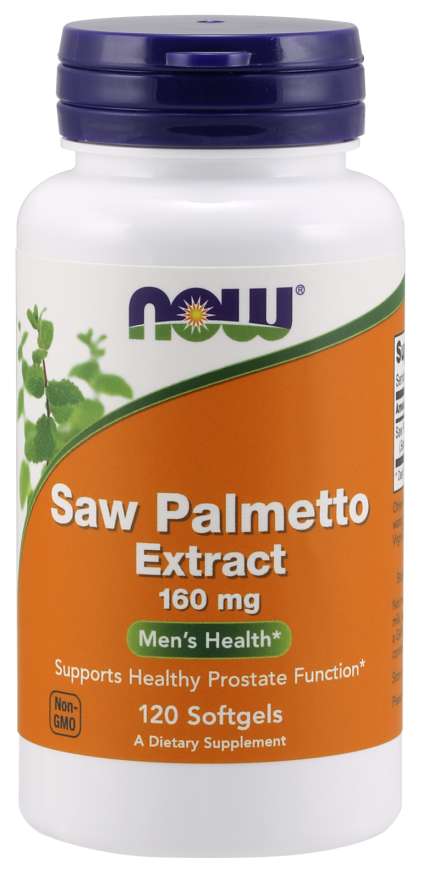 Now Saw Palmetto 160mg 120 Softgels